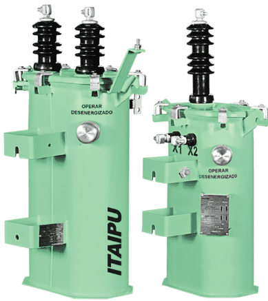 instalação elétrica industrial - Transformador a óleo Itaipu