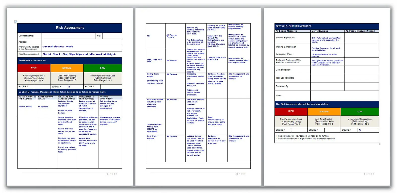 Análise de risco em eletricidade