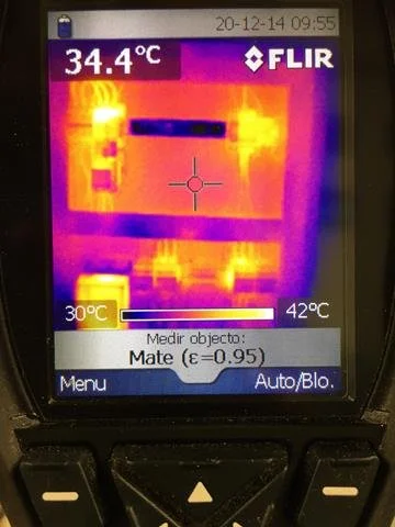Termografia em Quadro Elétrico